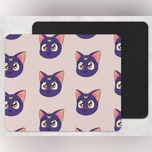 PINK Sailor Moon Luna Mouse Pad